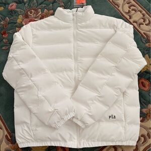 YoungLa White Puffer Jacket